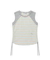 MULTI STRIPED SLEEVELESS BLUE(CV2GMFT581A)