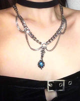 チェーンケープネックレスver.2/chain cape necklace Ver. 2