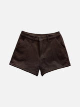 [Guest Look] Corduroy Shorts with Fur Lining (3c)