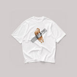 [A-T0259] チルキャット半袖Tシャツ (2タイプ)