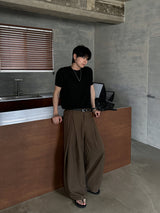 Robel Pintuck Balloon Wide Slacks