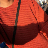 Oversized Fit Round Knitwear (5 colors/DP757428102425)