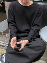 COS ボートネックニット