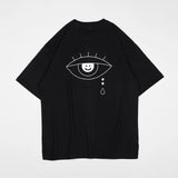FAITH FADE - スリーアイオーバーサイズTシャツ (ブラック)