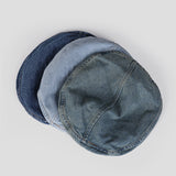 On the Moment Denim Pocket Beret  Hat C1 LIGHT BLUE
