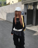 Heart cargo pants