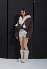 JUNGLE PADDING -BROWN