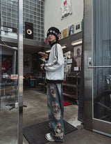 Laus Waffle Track Top Jersey