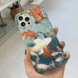[サマースプラッシュコイゴールドフィッシュハードケース]