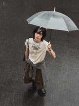 アスレチックセミクロップ半袖Tシャツ