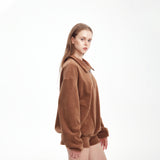 polar fleece sweatshirt