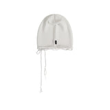 ロングストリングメッシュビーニー (WHITE)