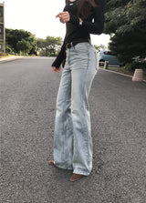 west wood washing bootcut denim PT
