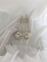 [ charm set / summer trend ] clear pearl jelly shoes