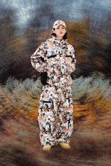 REFINED HOODED JACKET REALTREE WHITE