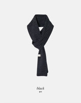 Cozy Warm Border Muffler Tie (4color)