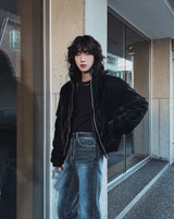 ミレストーンウォッシュドブーツカットデニムパンツ