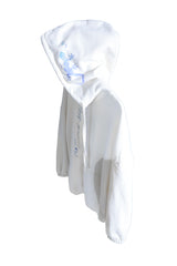 ドジングフーデッドジップアップ ( White )