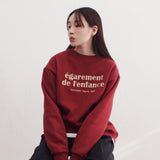 L'ENFANCE SWEATSHIRTS (RED)