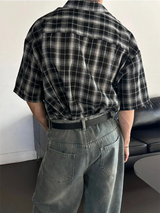[S/S] ティンチェックハーフシャツ(4color)