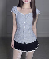 Aeka Frill Blouse