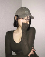 【即日発送】 MUCENT BALL CAP (Dyeing khaki) 
