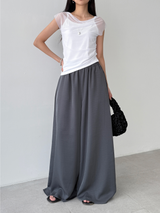 double shirring top