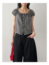 Floral Patch Balloon Wide Pants