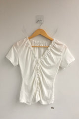 ヴィンテージシャーリングボタン Tシャツ