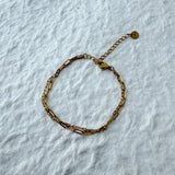 Vintage Double Chain Bracelet