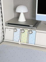 NEW LOGO Lemon Blue Silver Epoxy Case