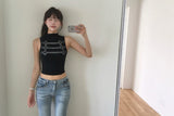 catch leo & low bootcut denim pants