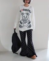 Kitchee bear oversized knitwear