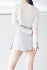 Rona flare cardigan + nasi one piece set