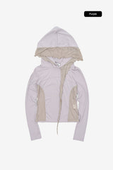 Alicorn draped hooded tee