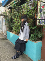 ラインフリルスカート