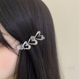 Minimalist Bow Metal Hair Clip 4 Pieces Set