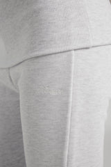 Sheer Romance Folded Pants, Gray