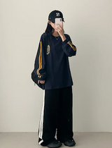 Enz サイドトラックラインワイドパンツ