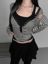 madagascar snap top(2 color)