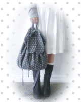 Pudgy bunny backpack _ Dark grey