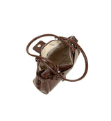 Nola Glossy Buckle Shoulder Bag