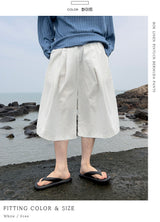 Rok Linen Pintuck Bermuda Pants