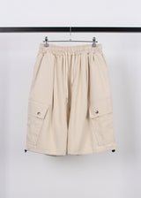 BALLOON CARGO HALF PANTS