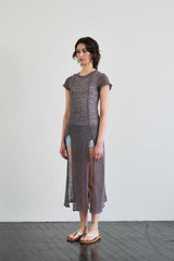 WITTY KNIT ONE-PIECE / MOCHA