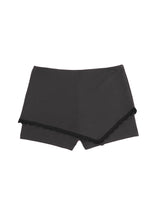 APRON MICRO PANTS / GREY