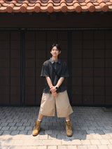 Rain Double Knee Bermuda Pants 2C