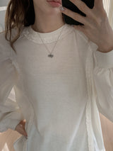 Spiral mini horse necklace