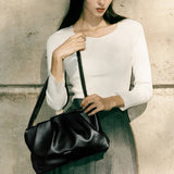 SABRINA Shirring Shoulder Bag
