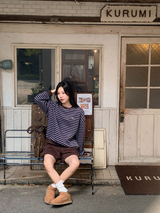 ソフトコーデュロイバンディングハーフパンツ (5color)